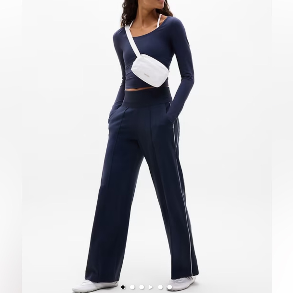 Athleta Venice High Rise Stripe Pants